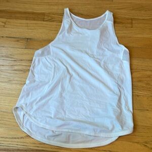 Lululemon white tank top